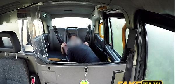  Fake Taxi British babe Sahara Knite gives great deepthroat on backseat